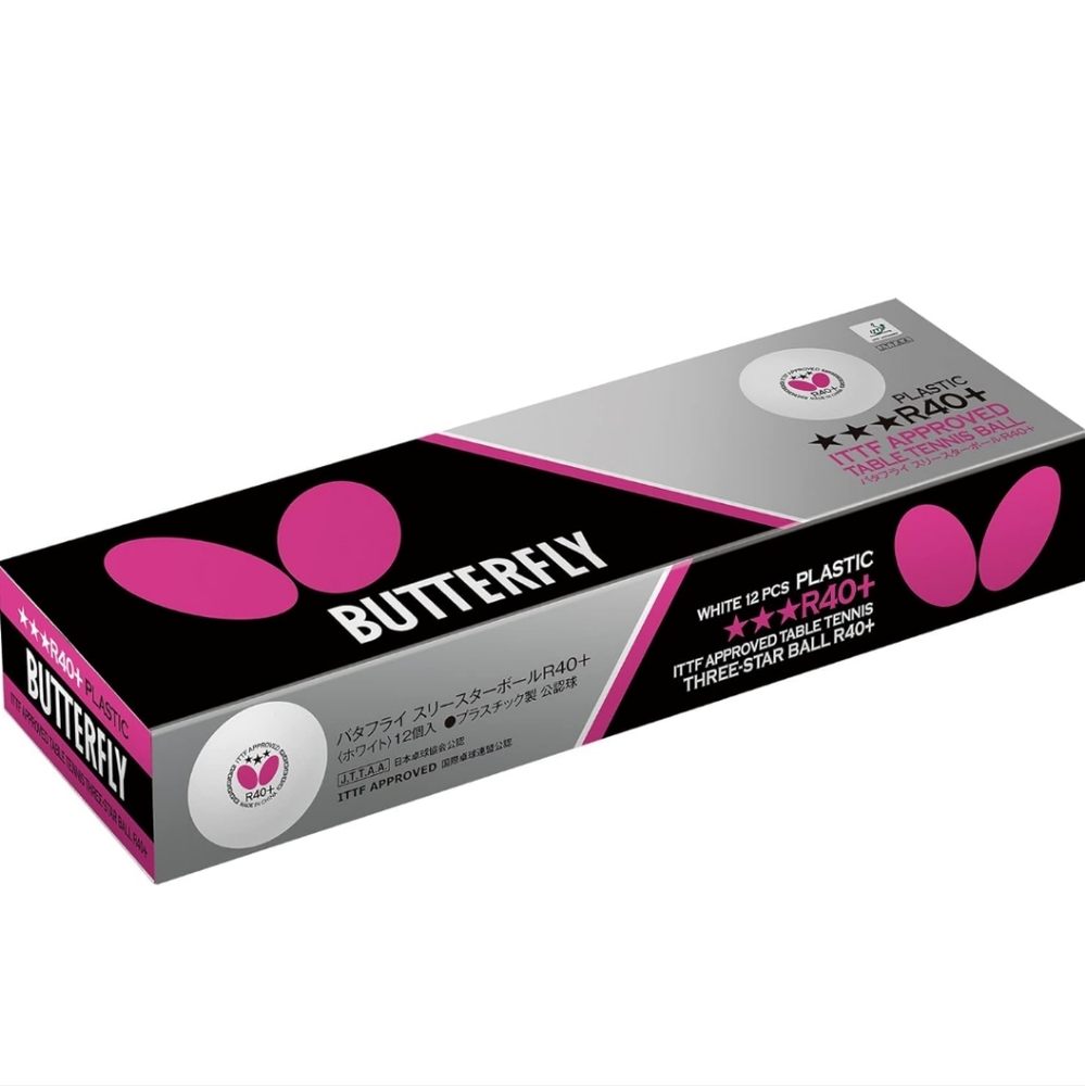 Professional Butterfly Ping Pong Balls ITTF Approved